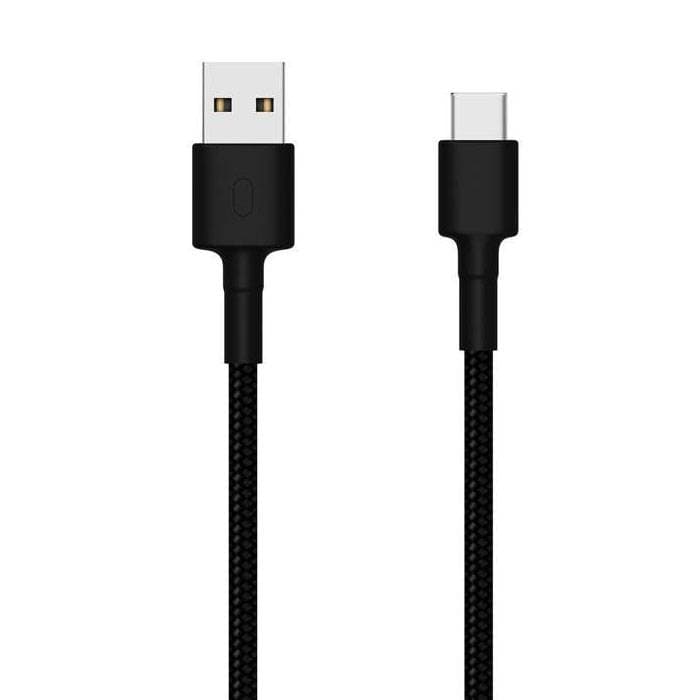 Xiaomi Mi Braided USB-A para USB-C Cabo 1 Metro Preto (SJV4109GL)