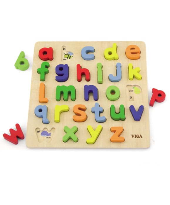 Puzzle Alfabeto minúsculas Viga