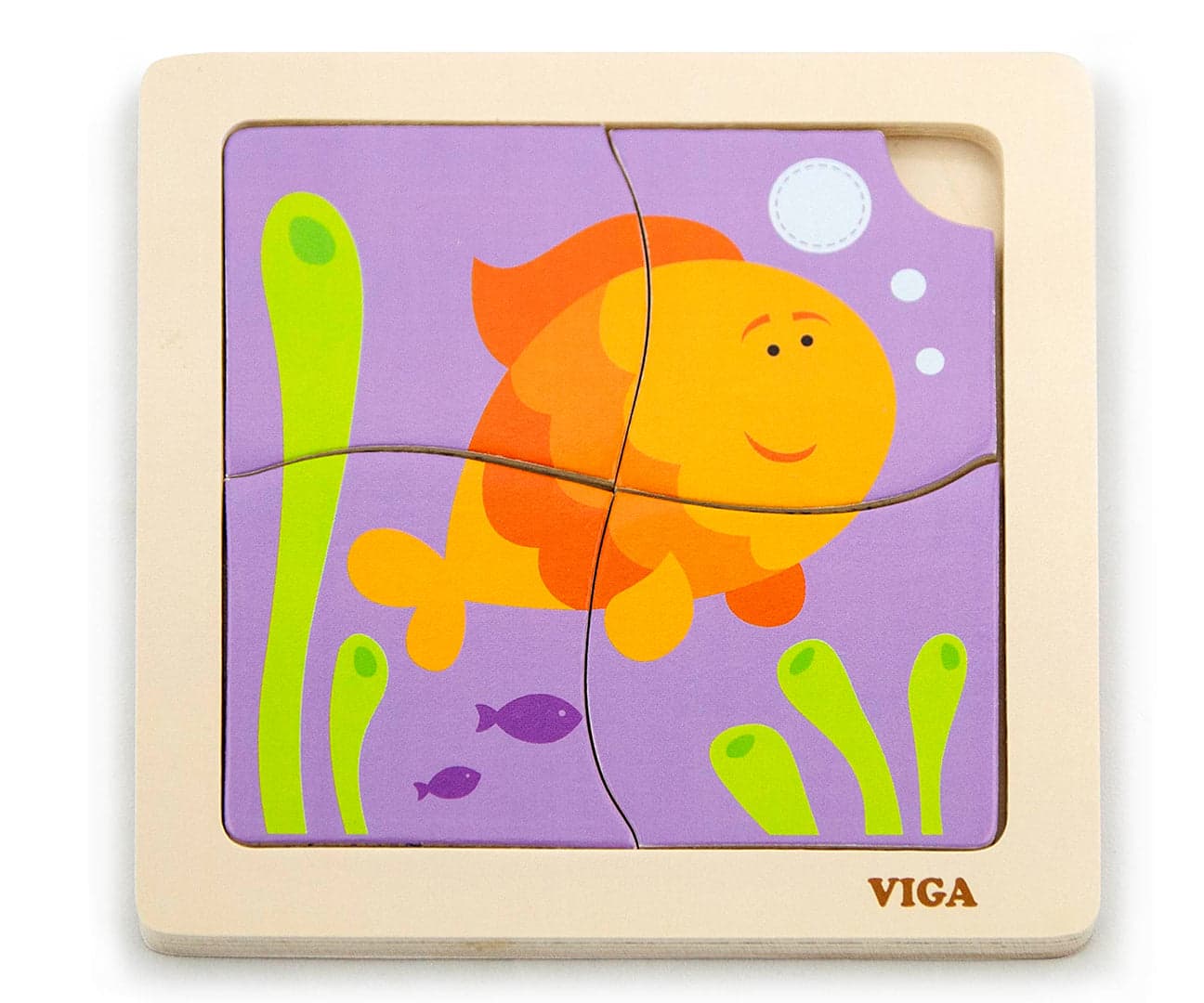 Puzzle Plano Prático Peixe Viga