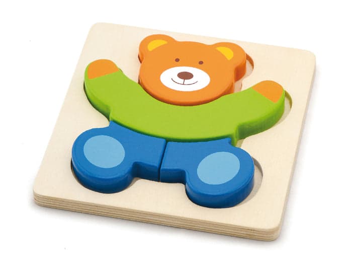 Milly Mally Handy Block Puzzle Viga Bear