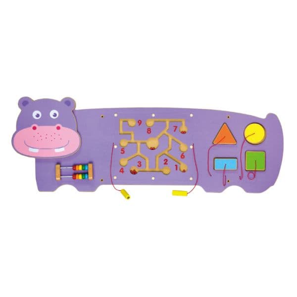 Milly Mally Brinquedo de Parede Viga Hipopótamo