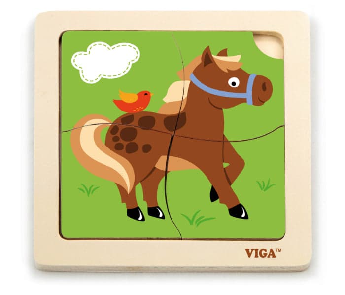 Puzzle Viga cavalo