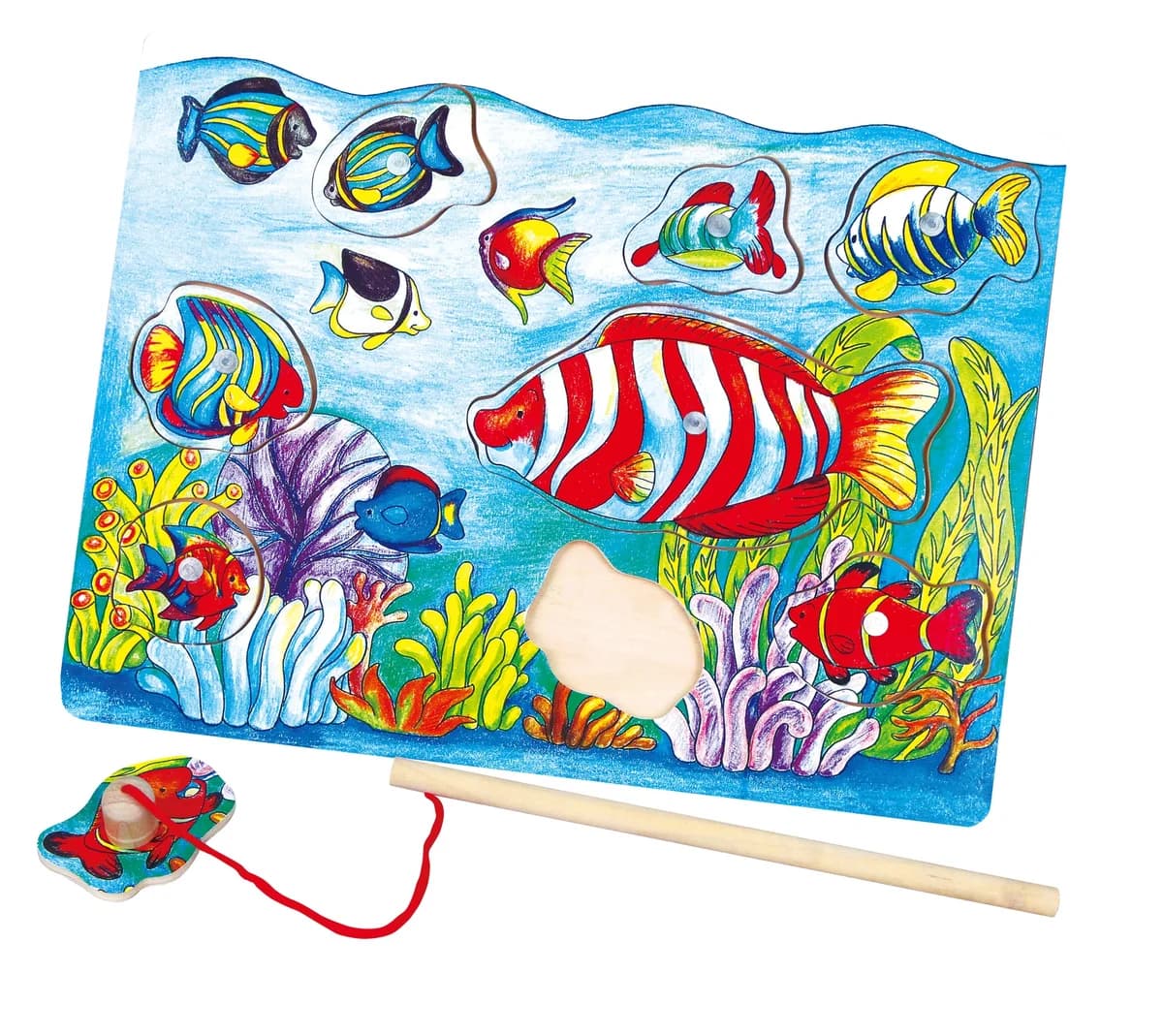 Puzzles Magnéticos Pesca Viga
