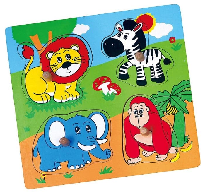 Puzzle de madeira Viga Selva