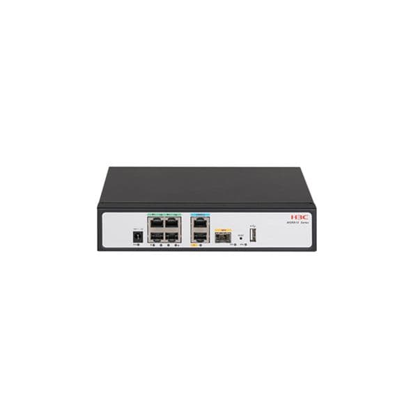 H3C Router MSR610 Enterprise 6-Port Gigabit Ethernet (2GE WA) Black