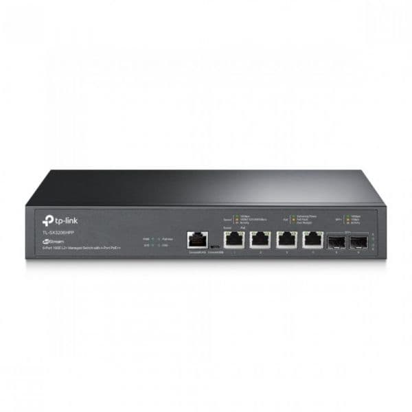 Tp-link Switch Jetstream 4-Port 10GBase-T e 2-Port 10GE Sfp+ L2+ Man - TL-SX3206HPP