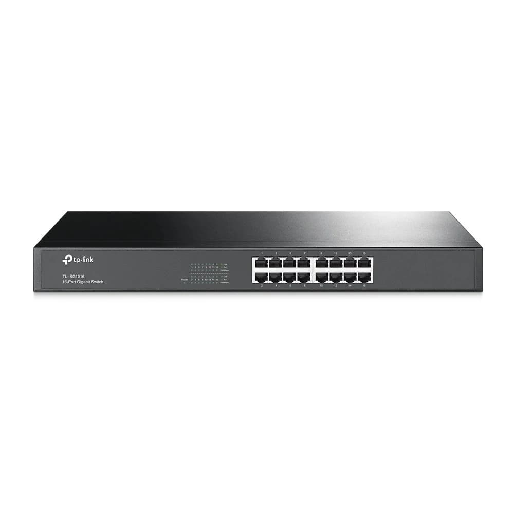 Switch TP-Link TL-SG1016 16 Portas Gigabit UnManaged Rack Mountable - Image 1