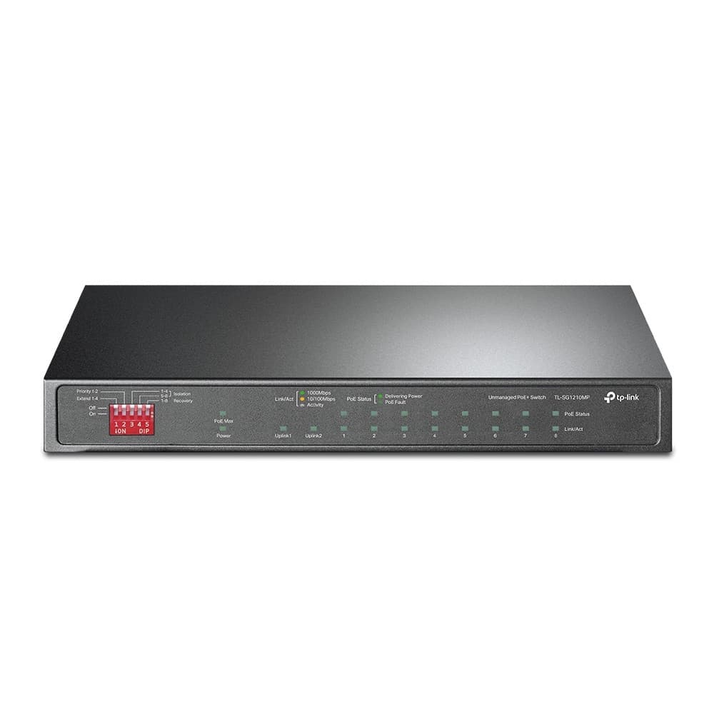 Tp-link Switch de Rede Não-gerido Gig. TL-SG1210MP