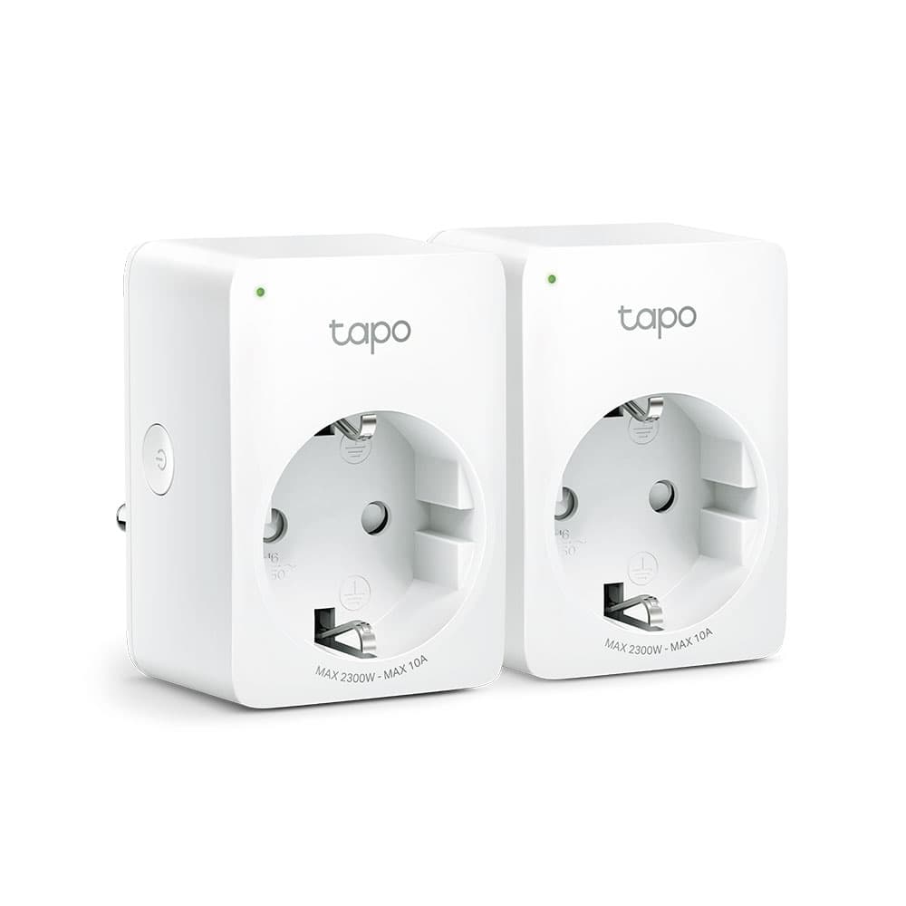 TP-Link Tomada Inteligente Tapo P100 Mini Smart Wi-Fi (2-Pack) - TAPO P100(2-PACK)