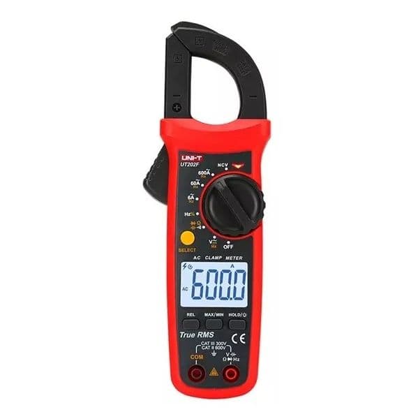 Uni-T Pinça Amperimétrica Digital 600V 600A - UT202F