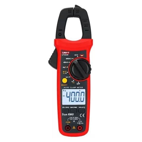 Uni-T Pinça Amperimétrica Digital 600V 400A - UT203R