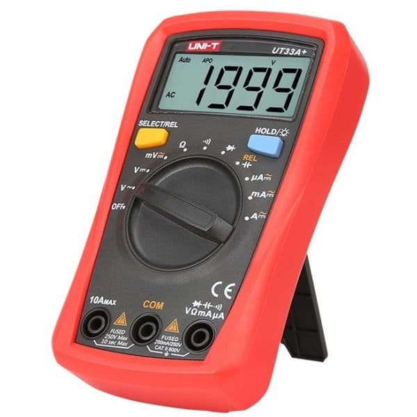 Uni-T Multimetro Mini Digital Automático Cat Ll 600V (UT33A+) - UT-33A-PLUS