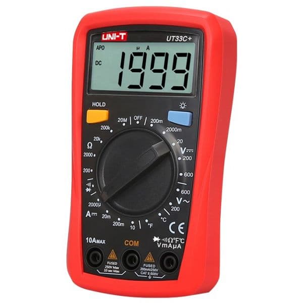 Uni-T Multimetro Mini Digital Cat Ll 600V (UT33C+) - UT-33C-PLUS