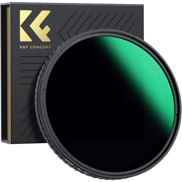 K&F Concept Filtro Nano-X ND8-128 Variável 40.5mm Preto