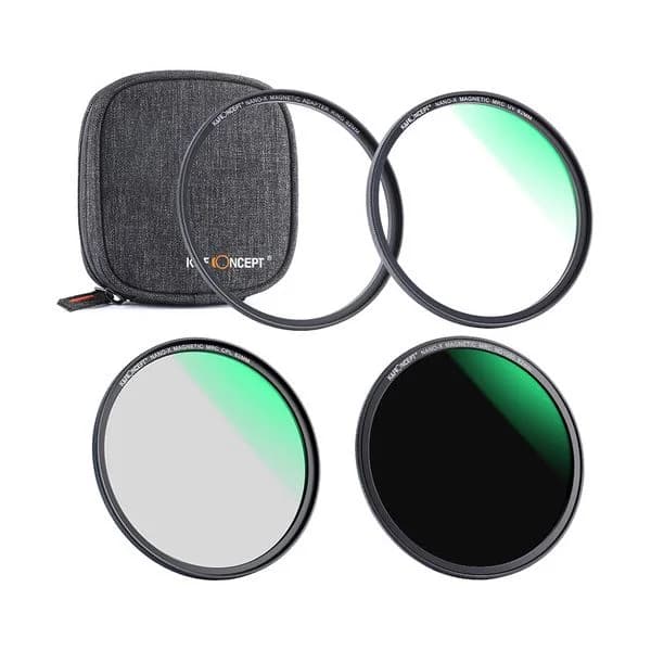 K&f Concept Kit de Filtros 67mm Magnéticos UV, CPL, ND1000
