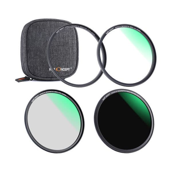 K&f Concept Kit de Filtros 72mm Magnéticos UV, CPL, ND1000