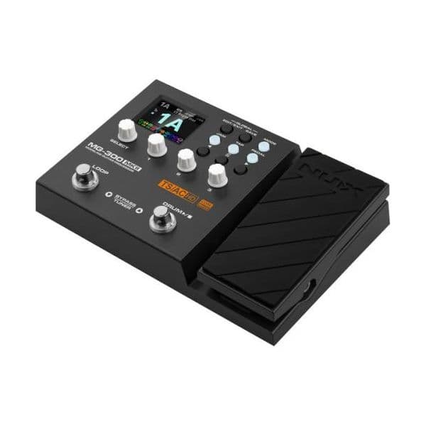 Nux Pedaleira para Guitarra Elétrica MG-300 MKII Preta