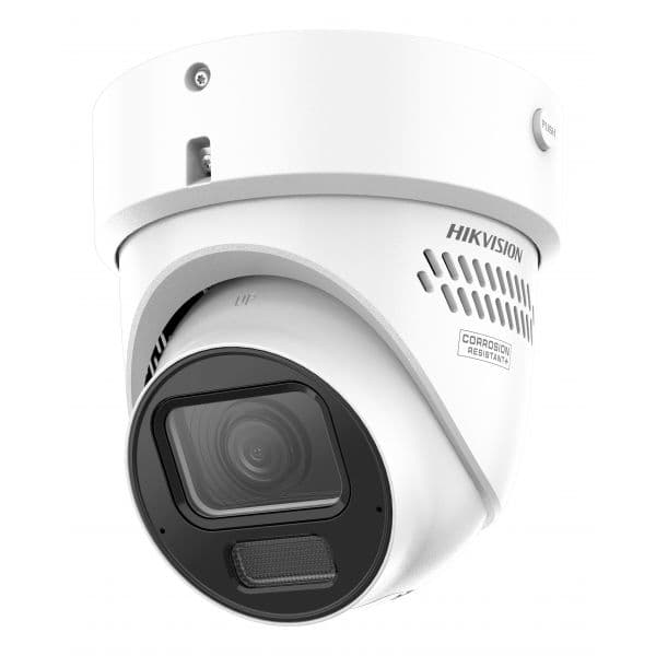 Hikvision Câmara de Segurança Pro Turret ColorVu3.0 PoE 4MP Lente Varifocal 2.8-12mm IP67