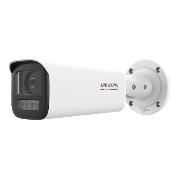 Hikvision Câmara de Segurança IP Bullet DS-2CD1B47G3H-LIUF/SRB(2.8mm) 4MP PoE ColorVu3.0 IP67 Branca