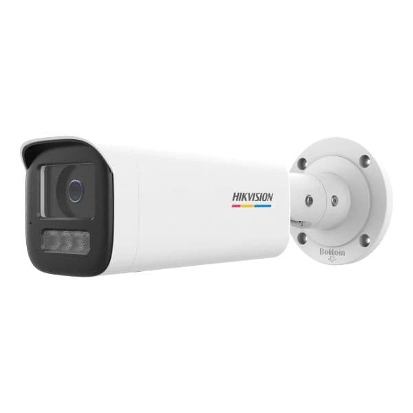 Hikvision Câmara IP Bullet Value ColorVu3.0 4MP PoE Branca DS-2CD1B47G3H-LIUF/SL