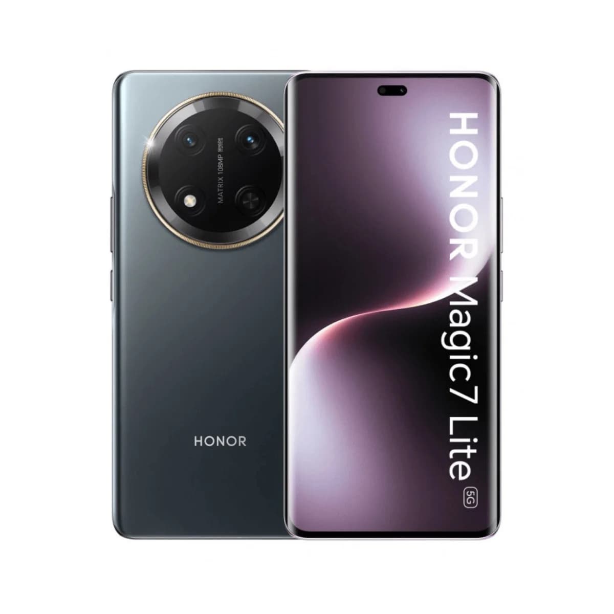 Honor Magic7 Lite 5G Titanium Black – Smartphone Potente e Moderno