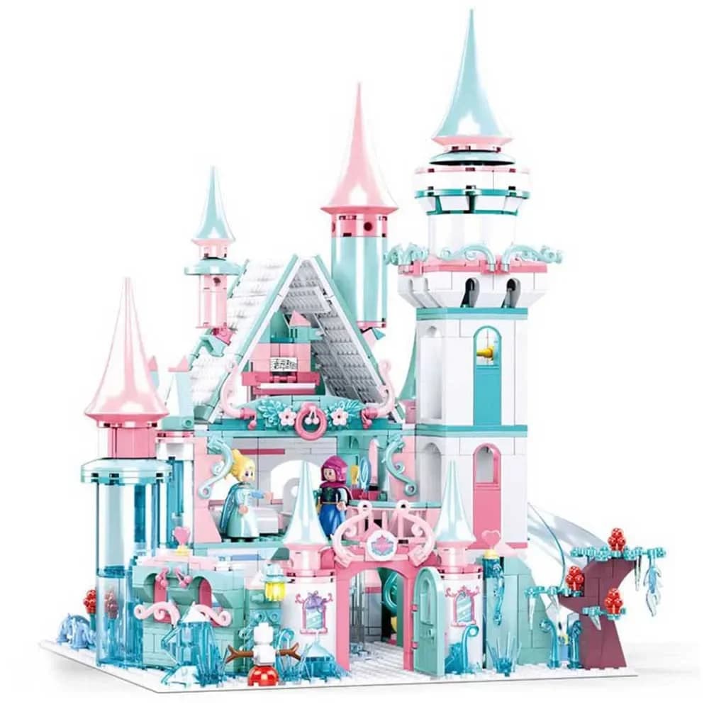 Sluban Bricks Girls Dream Castelo de Gelo 1324 Peças