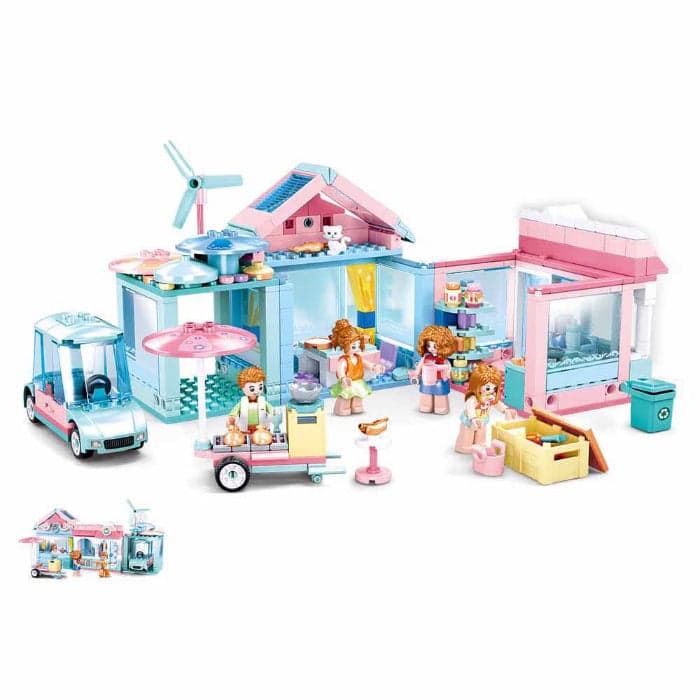 Sluban Bricks Girls Dream Wedding o Meu Jardim 410 Peças