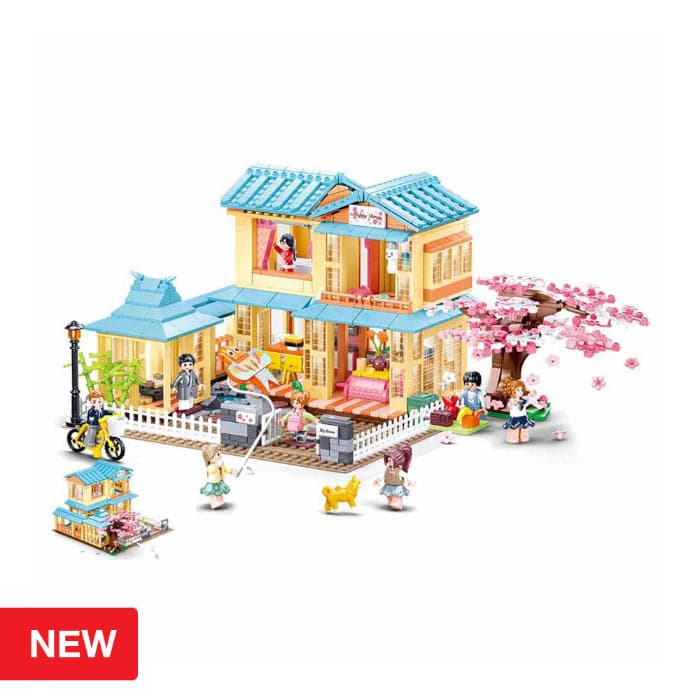 Sluban Girls Dream Casa Japonesa 1021 Peças
