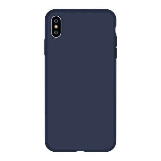 Capa Silicone Nature DEVIA iPhone Xs Max Azul Noite