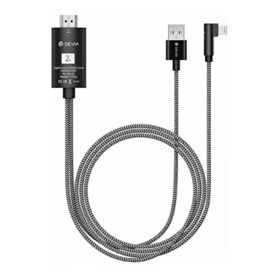 Devia Storm Hdmi Cabo To Lightning/usb Preto