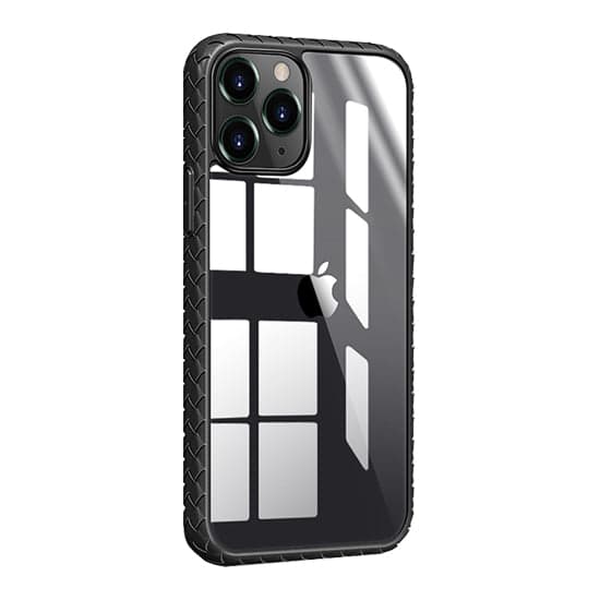 Case Shark4 Shockproof DEVIA iPhone 12 Mini Preto/Transparente