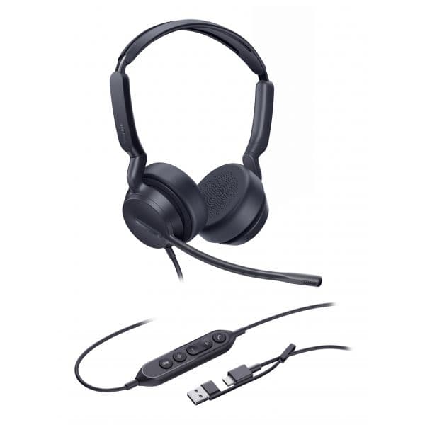 Yealink UH42 Dual UC USB-C/A Preto