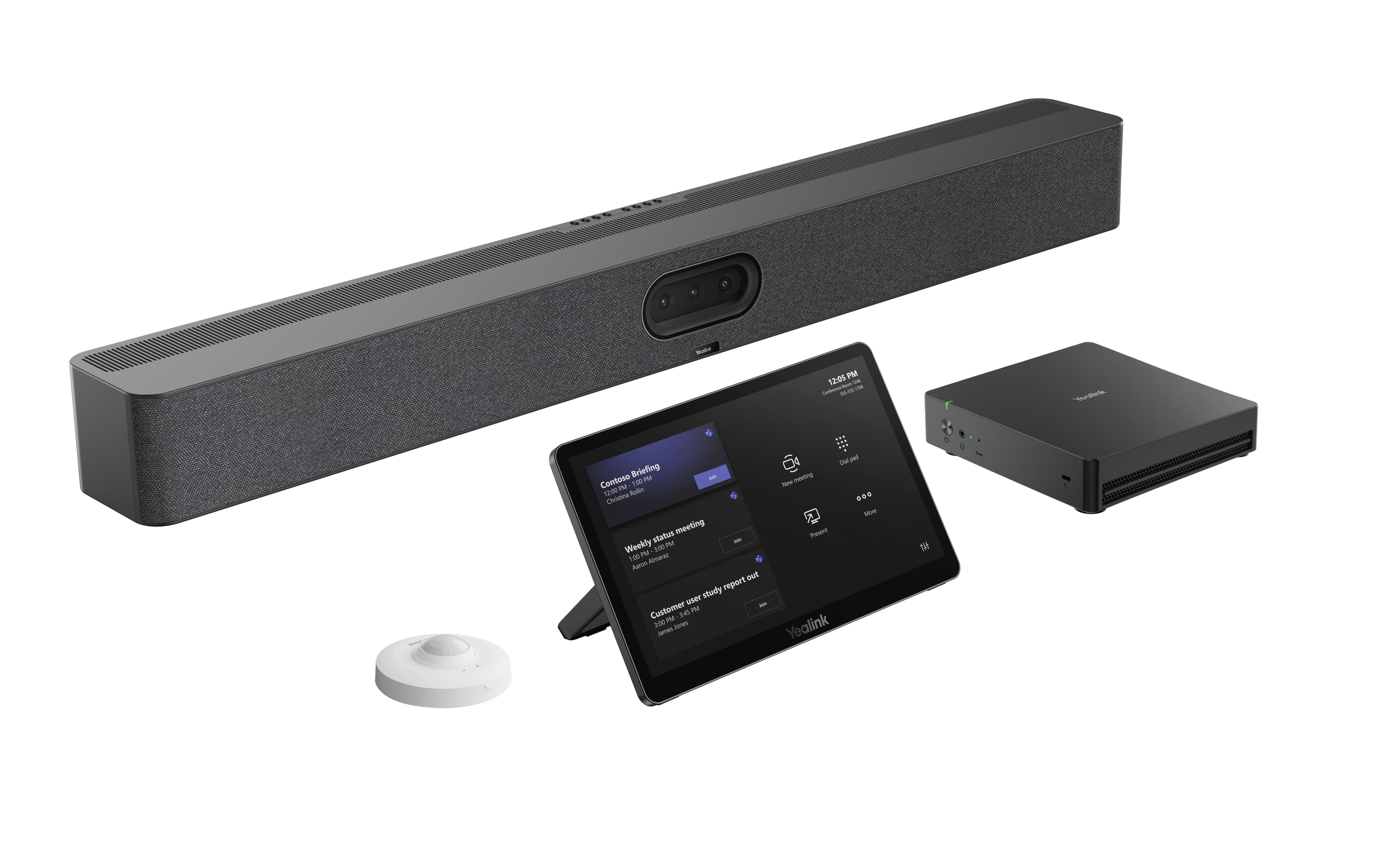 Yealink MVC S50-C5U-000 sistema de videoconferência 50 MP Ethernet LAN Sistema de videoconferência em grupo