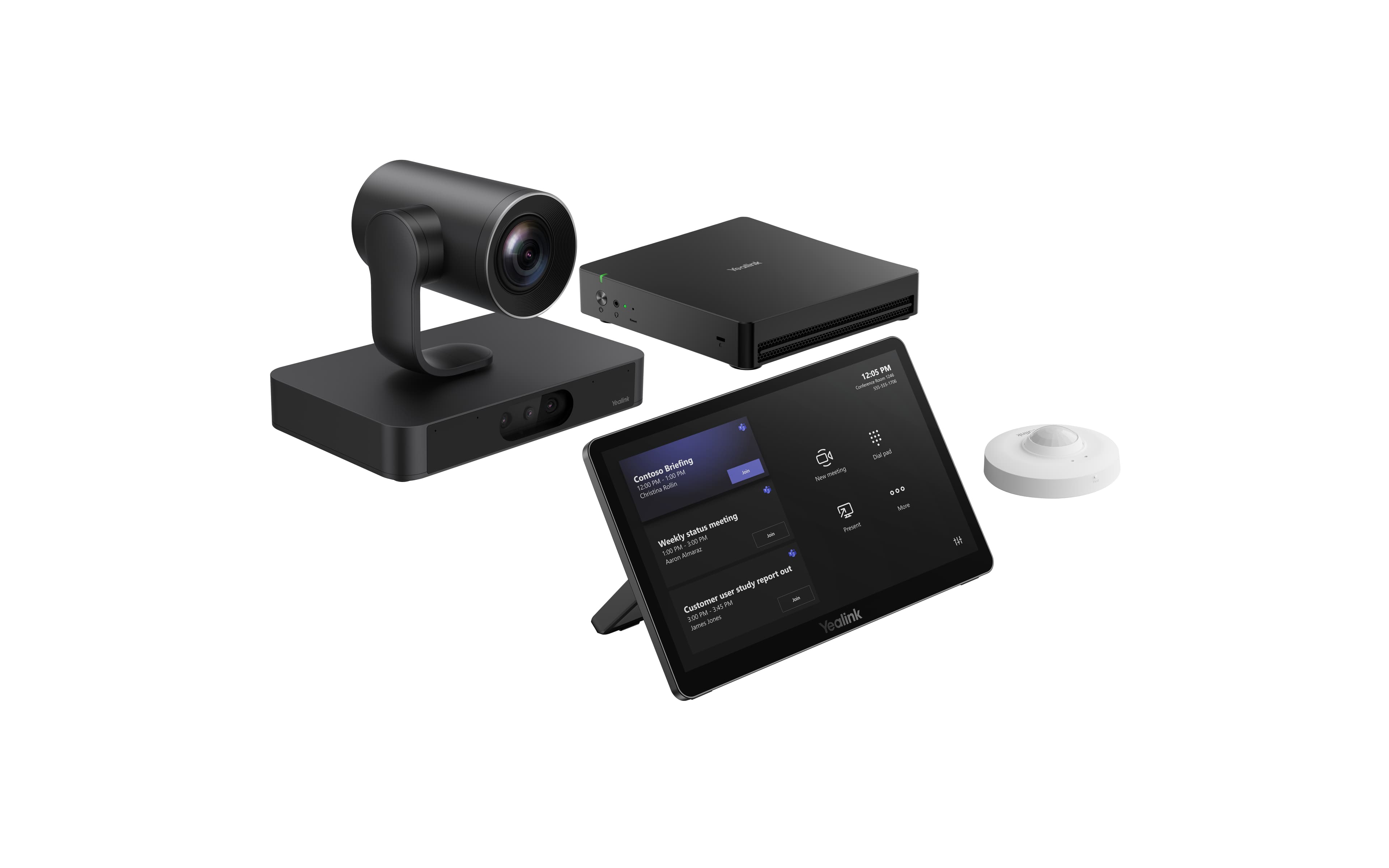 Yealink MVC S80-C5U-000 sistema de videoconferência Ethernet LAN Sistema de videoconferência em grupo