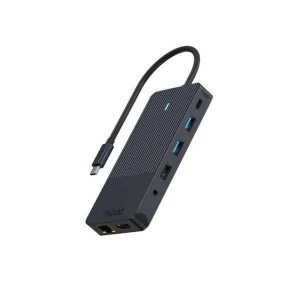 Rapoo Adaptador Multiport USB-C 12 em 1 Cinzento