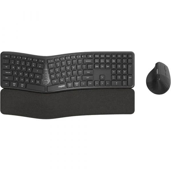 Teclado Rapoo 8810me Rato Sem Fios Black (Espanhol)