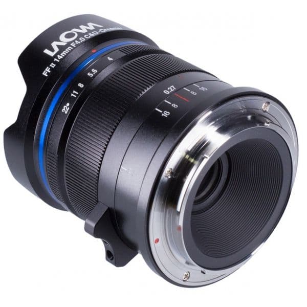 Objetiva Laowa 14mm f/4 FF RL Zero-D Montagem Sony FE