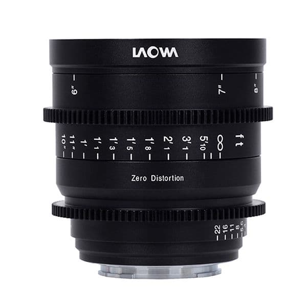 Objetiva Laowa 15mm t/2.1 Zero-D Ciné (Imperial) Montagem FE