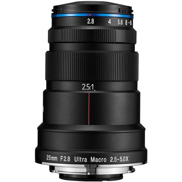 Objetiva Laowa 25mm f/2.8 Ultra-Macro 2.5-5x Canon RF
