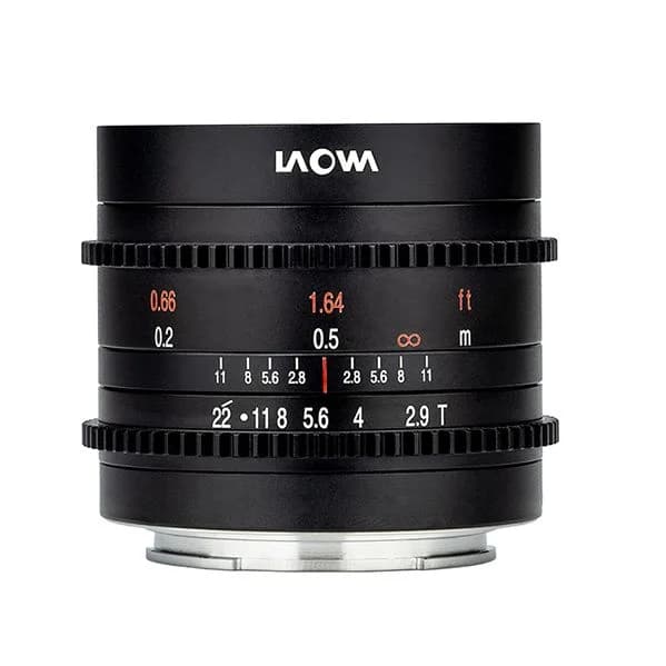 Objetiva Laowa 9mm t/2.9 Zero-D Ciné Montagem Sony E