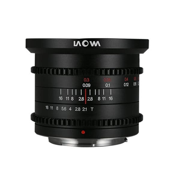 Objetiva Laowa 6mm t/2.1 Zero-d Ciné Montagem Micro 4/3