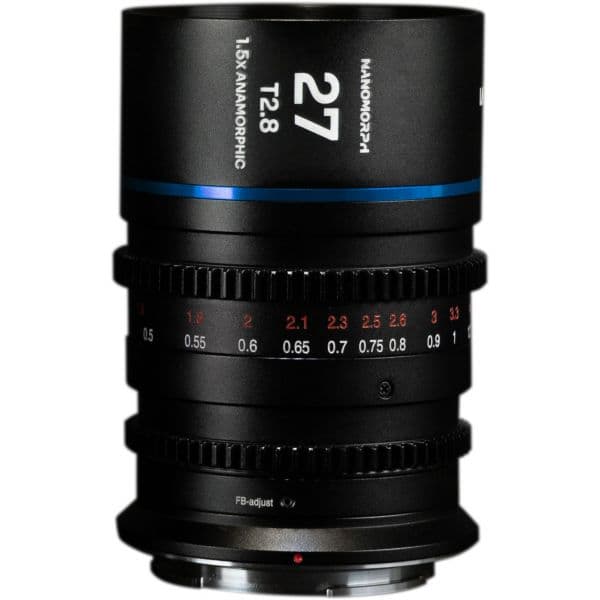 Objetiva LAOWA 27mm T2.8 1.5X S35 Anamórfica (Blue) Sony E - LAOWA1180159