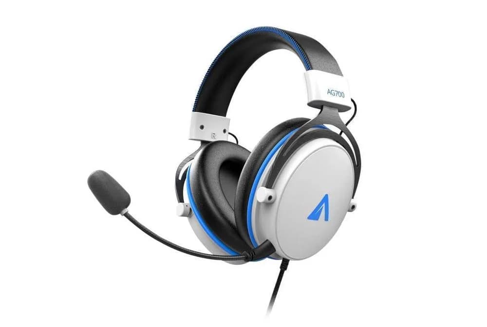 ABYSM AG700 Pro 7.1 White Auscultadores Com fios Fita de cabeça J