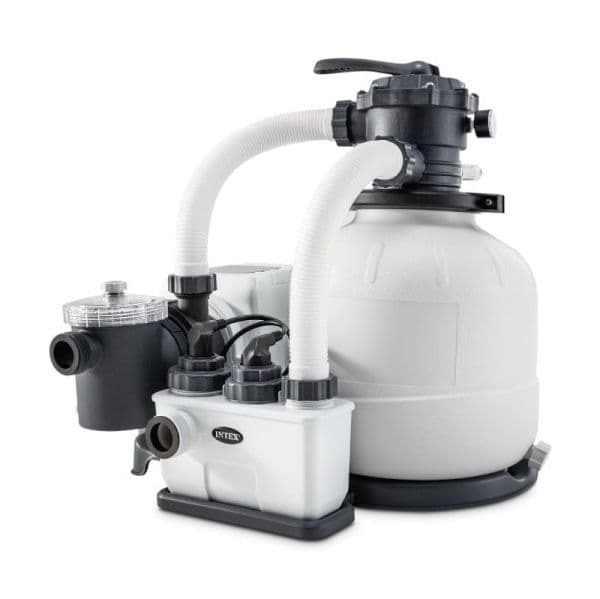 Intex Filtro de Areia e Sistema de Tratamento de Piscina Krystal Clear ECO QX2600 56800 L