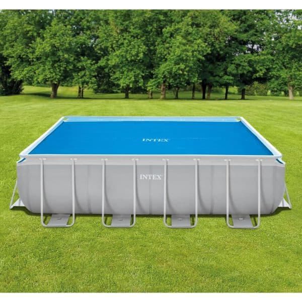 Intex Cobertura para Piscina 28029 Retangular Solar 476 x 234 cm Azul