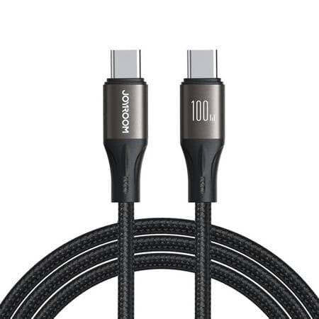 Joyroom Cabo Light-Speed Usb-C para Usb-C Sa25-Cc5 100w 1,2 M Preto