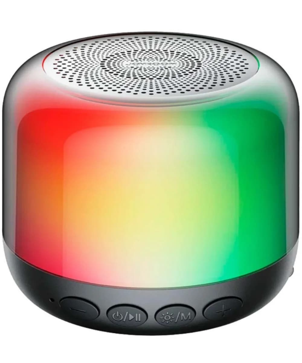 Coluna Wireless JoyRoom RGB Transparente / Preto