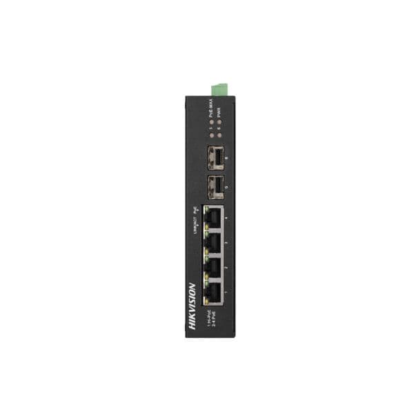 Hikvision Switch 4 Portas DS-3T0506HP-E/HS
