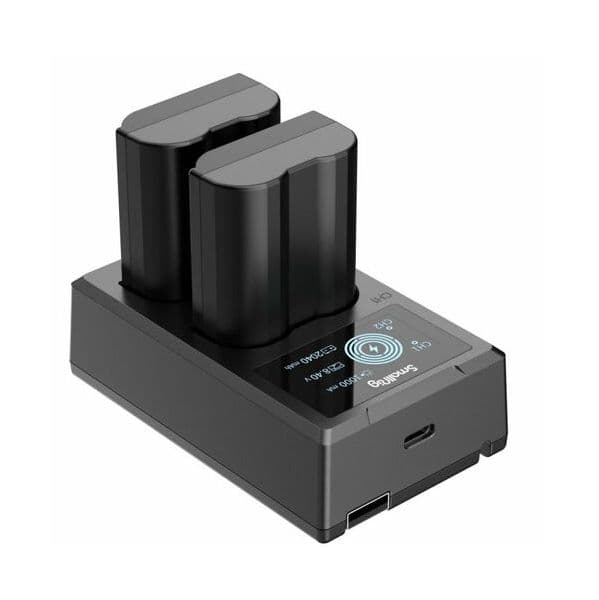 Smallrig 3820 Baterias X2 com Carregador usb EN-EL15