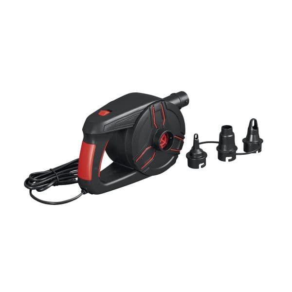 Bestway Bomba Elétrica 62258 20,3x12,3x12,4 cm Preto/Vermelho